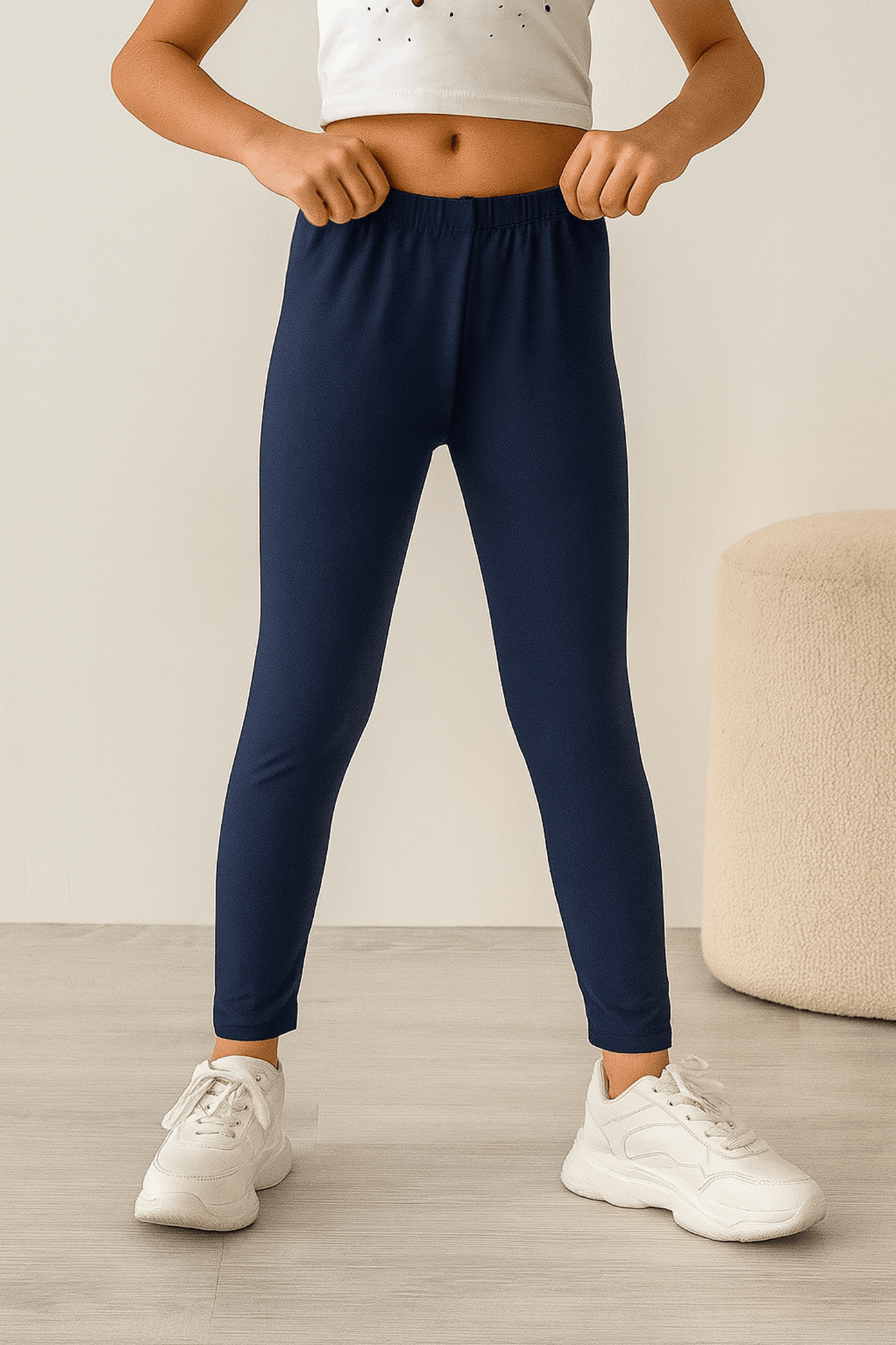 Girls Tights - Blue - Cute Kids