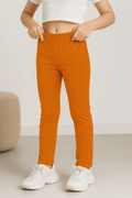 Girls Tights - Orange - Cute Kids