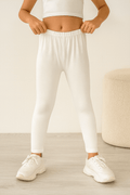 Girls Tights - White - Cute Kids