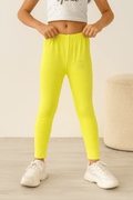 Girls Tights - Yellow - Cute Kids