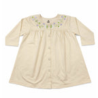 Girls Embroidered Top - Skin