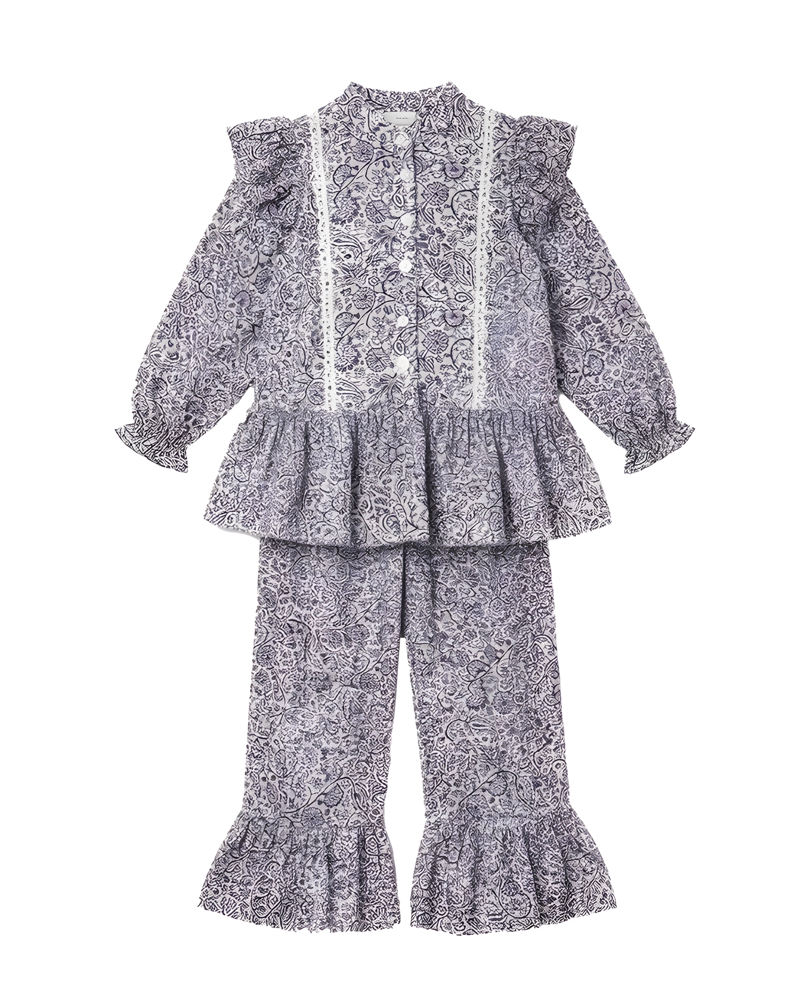 Girls Co-Ord Set - Off White