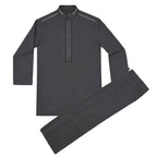 Boys Shalwar Suits - Charcoal