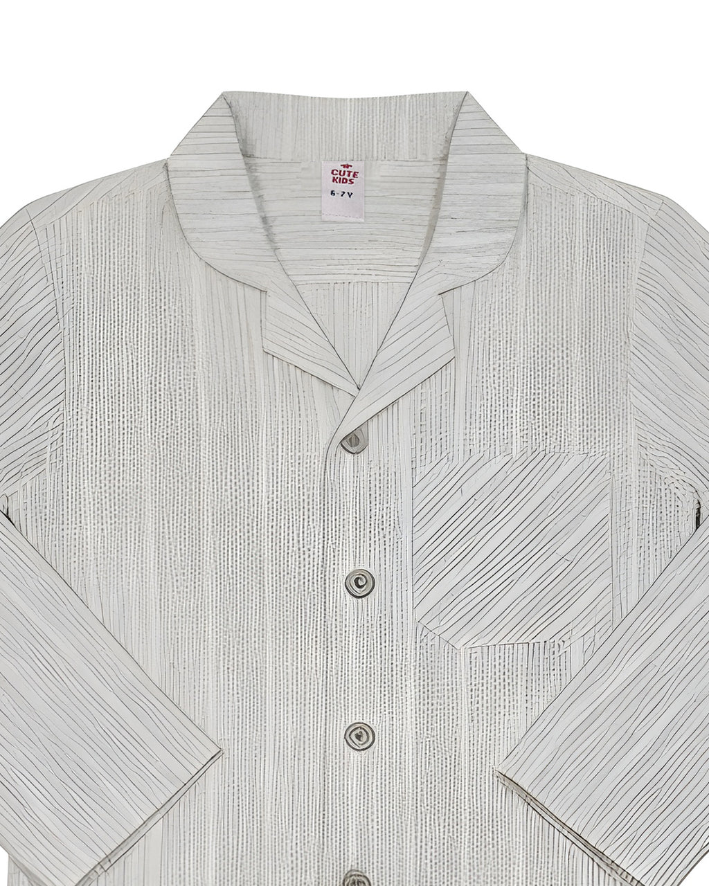 Boys 2 piece Night Suit - Blue & Brown