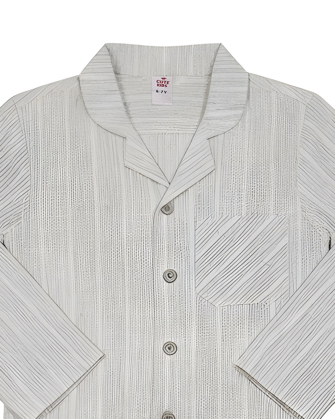 Boys 2 piece Night Suit - Blue & Brown