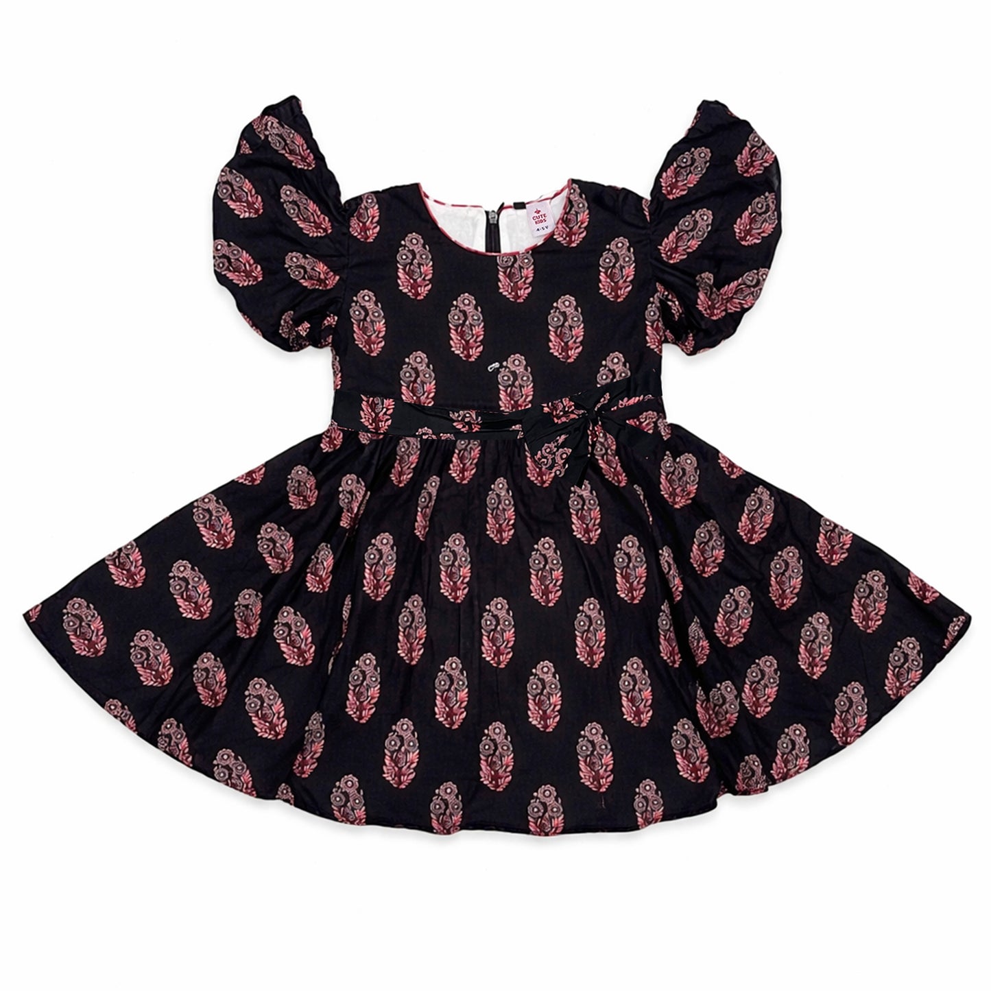 Girls   Frock - Black