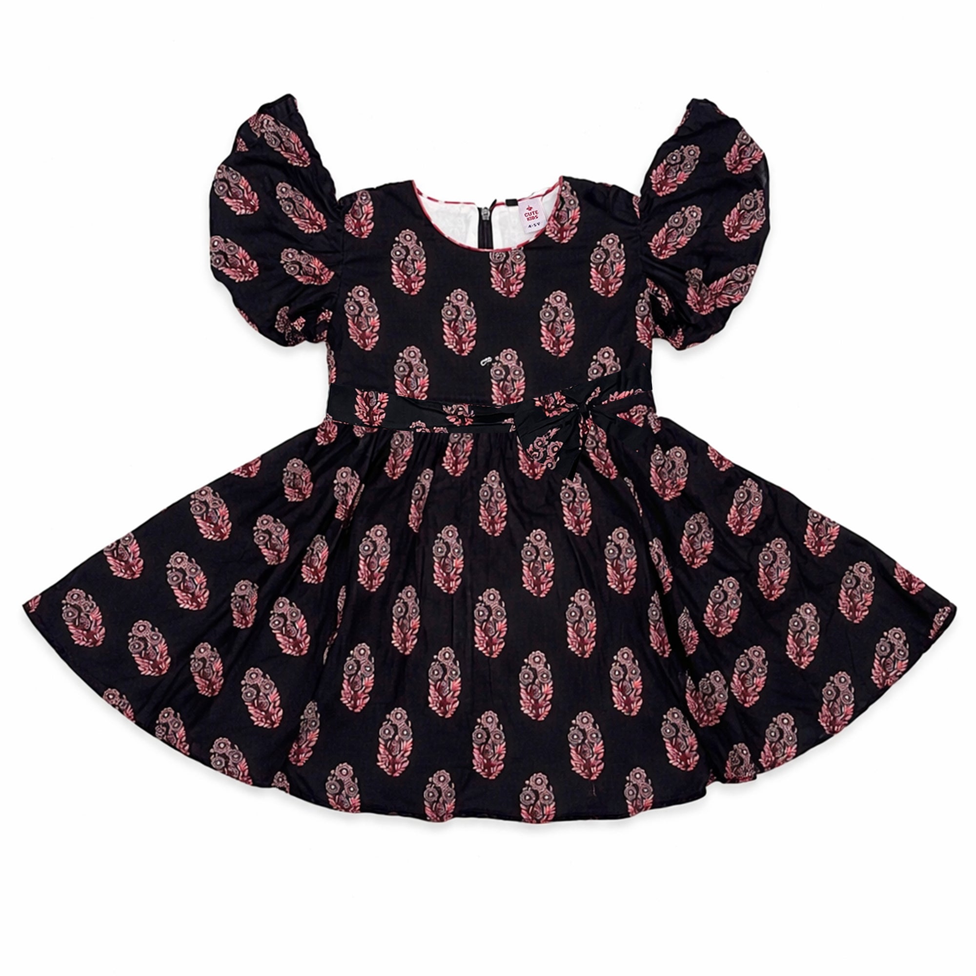 Girls   Frock - Black