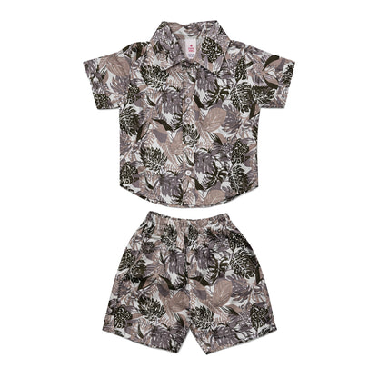 Boys 2 piece Suit - Brown