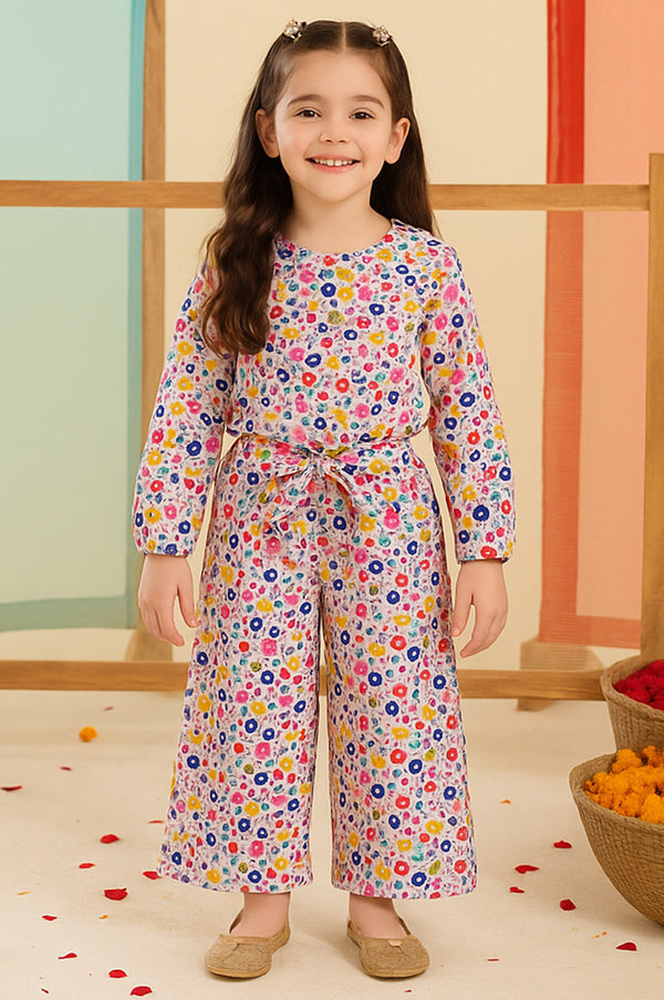 Girls co-ord Set - Multy Color