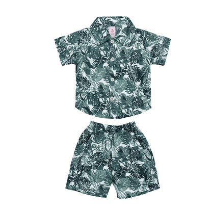 Boys 2 piece Suit - Green