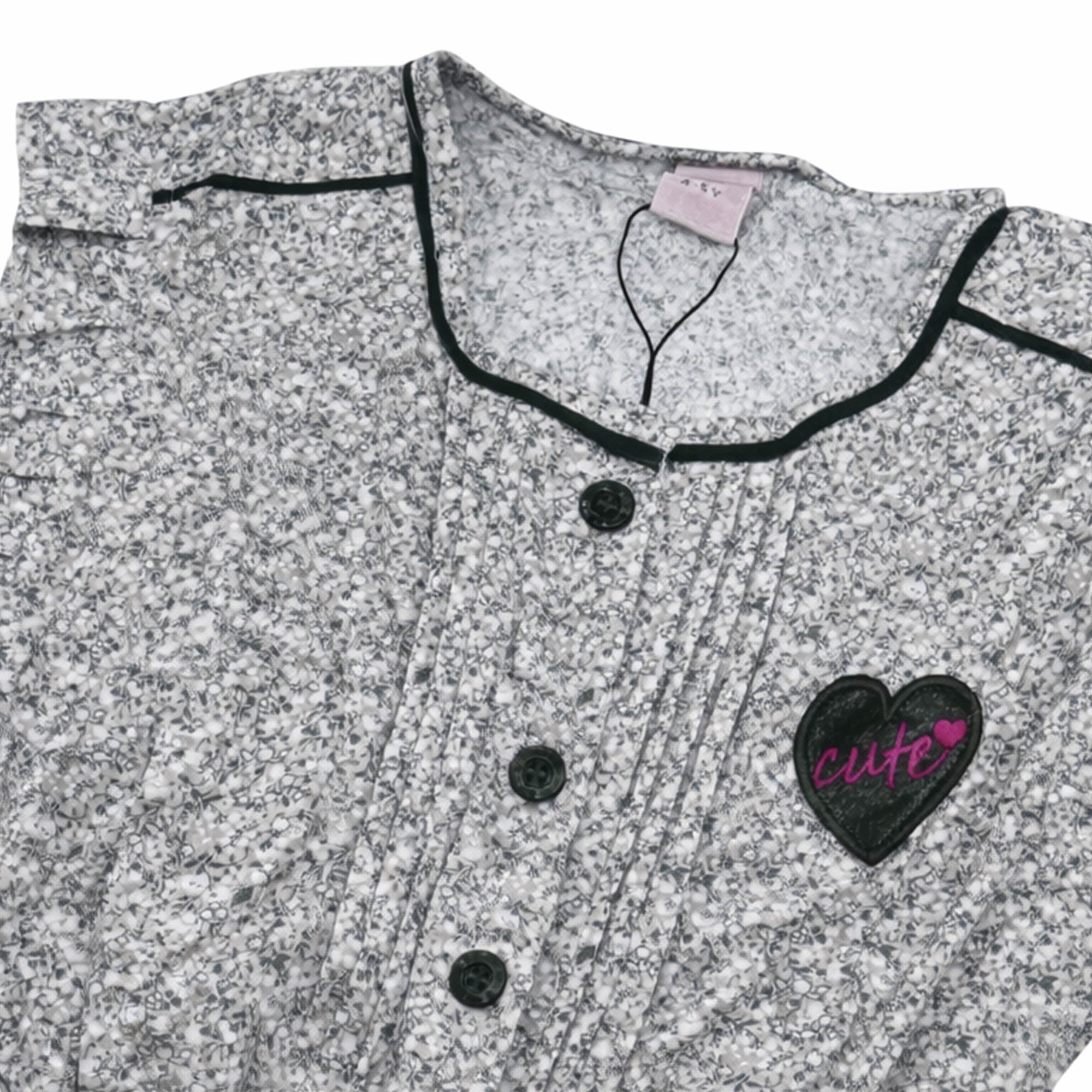 Girls Printed Co-ord Set – Skin