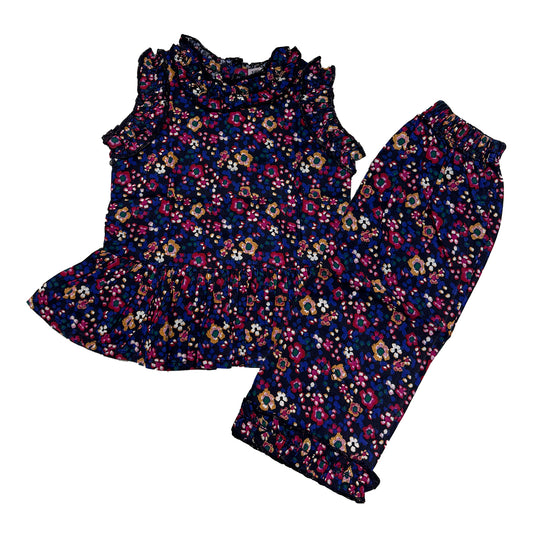 Girls  Co-ord Set – Navy