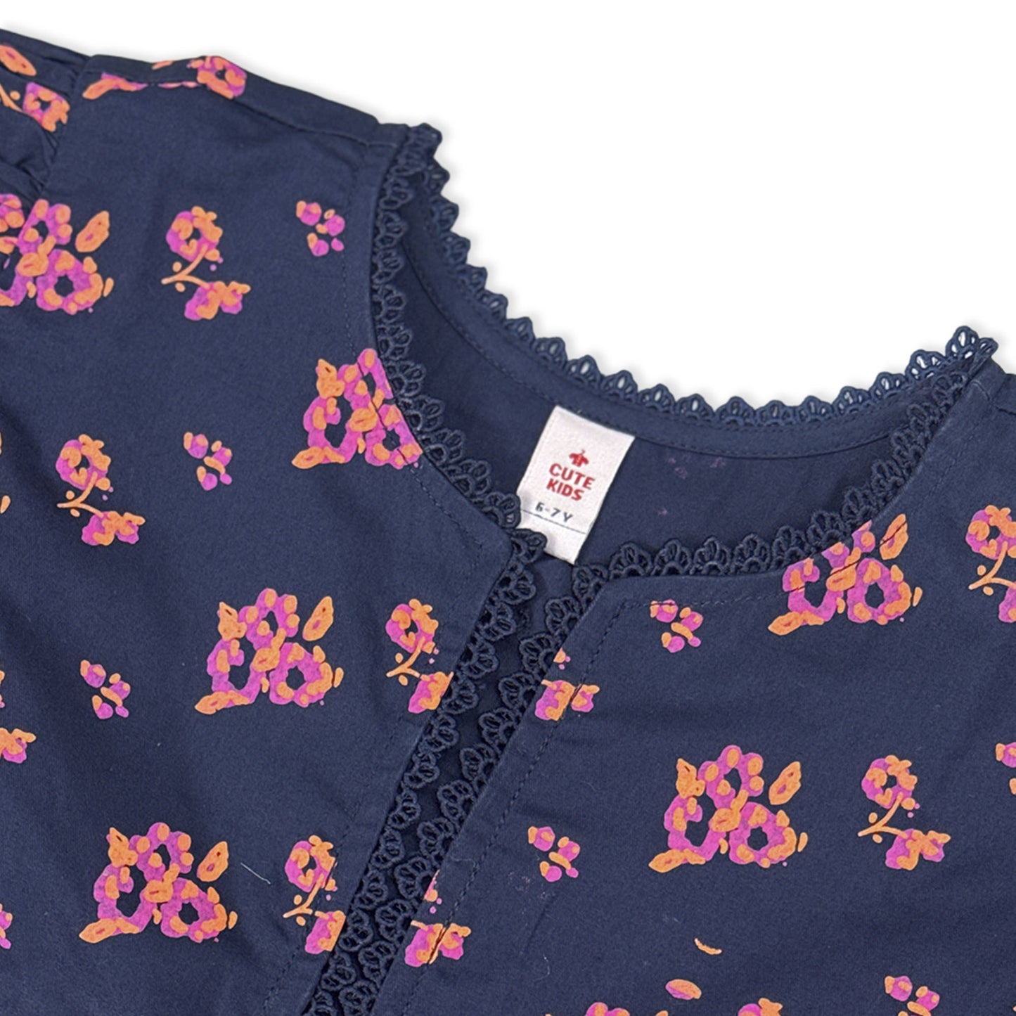 Girls Co-ord Set - Navy