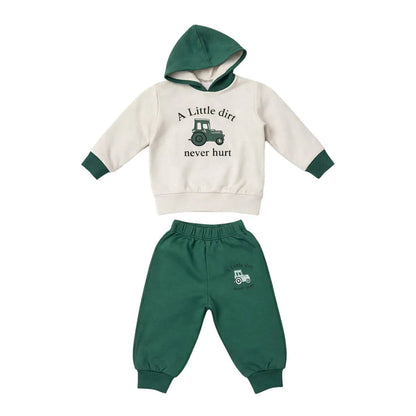 Boys Baba 2 piece Suit - Green
