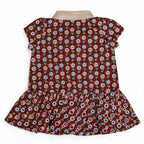 Newborn Frocks - Maroon