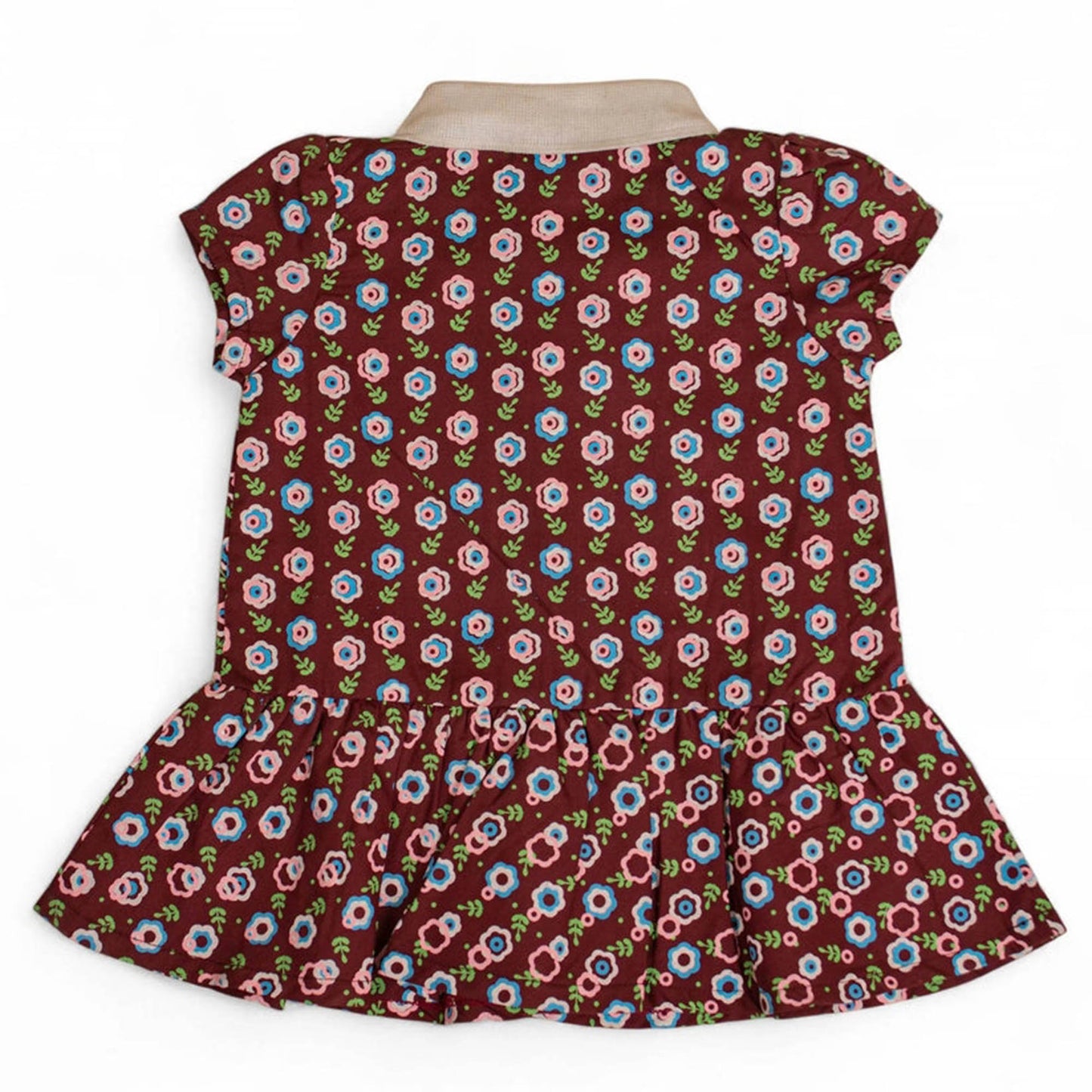 Newborn Frocks - Dark Redwood