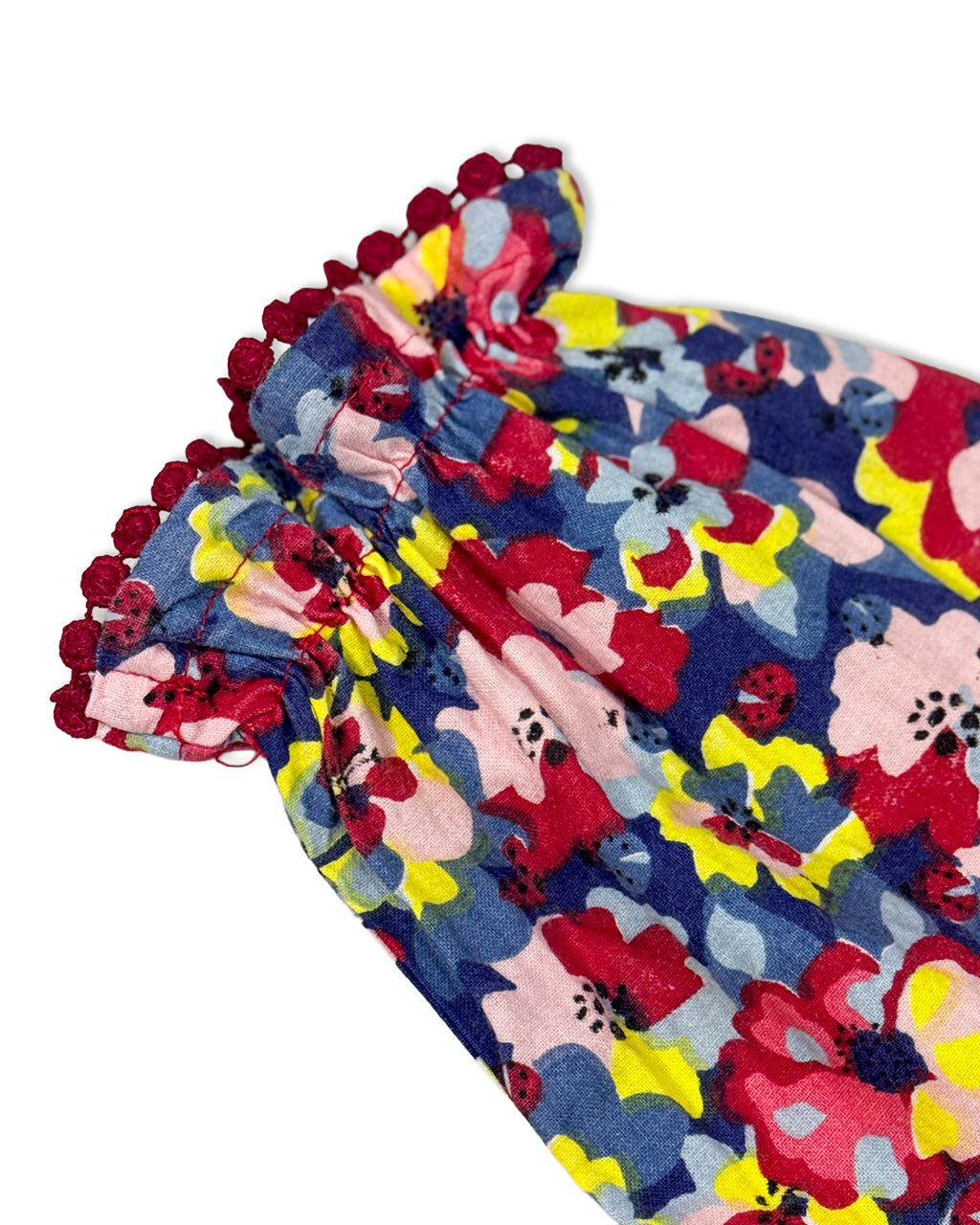 Girls Printed Frock In Multy Color