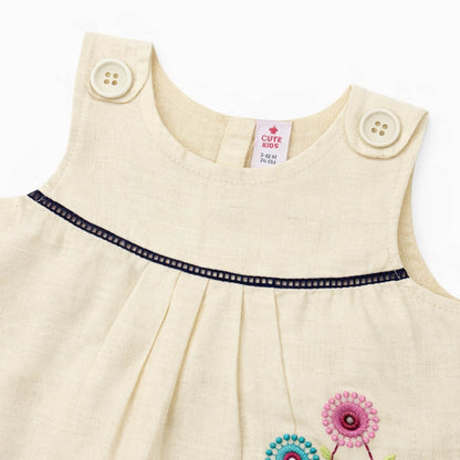 Newborn Embroidered Frock   – SKIN