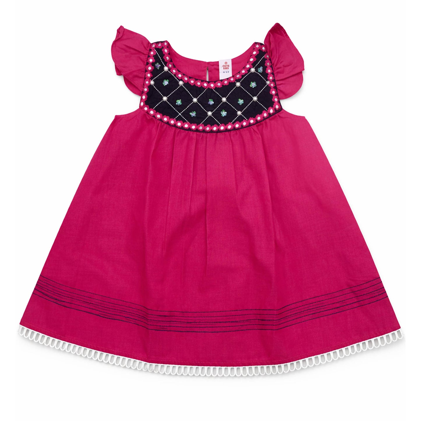 Girls Fancy Frock - PINK