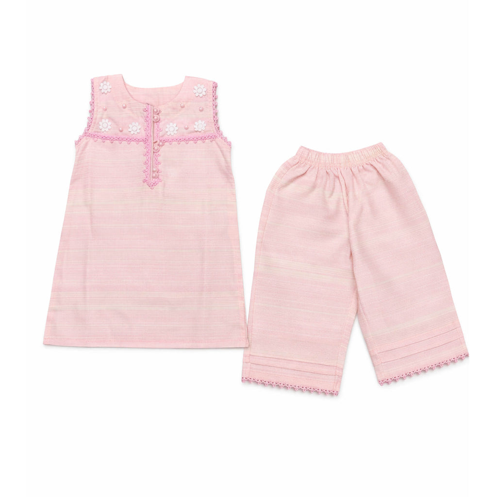 NewBorn  Co-ord Set – L-PINK