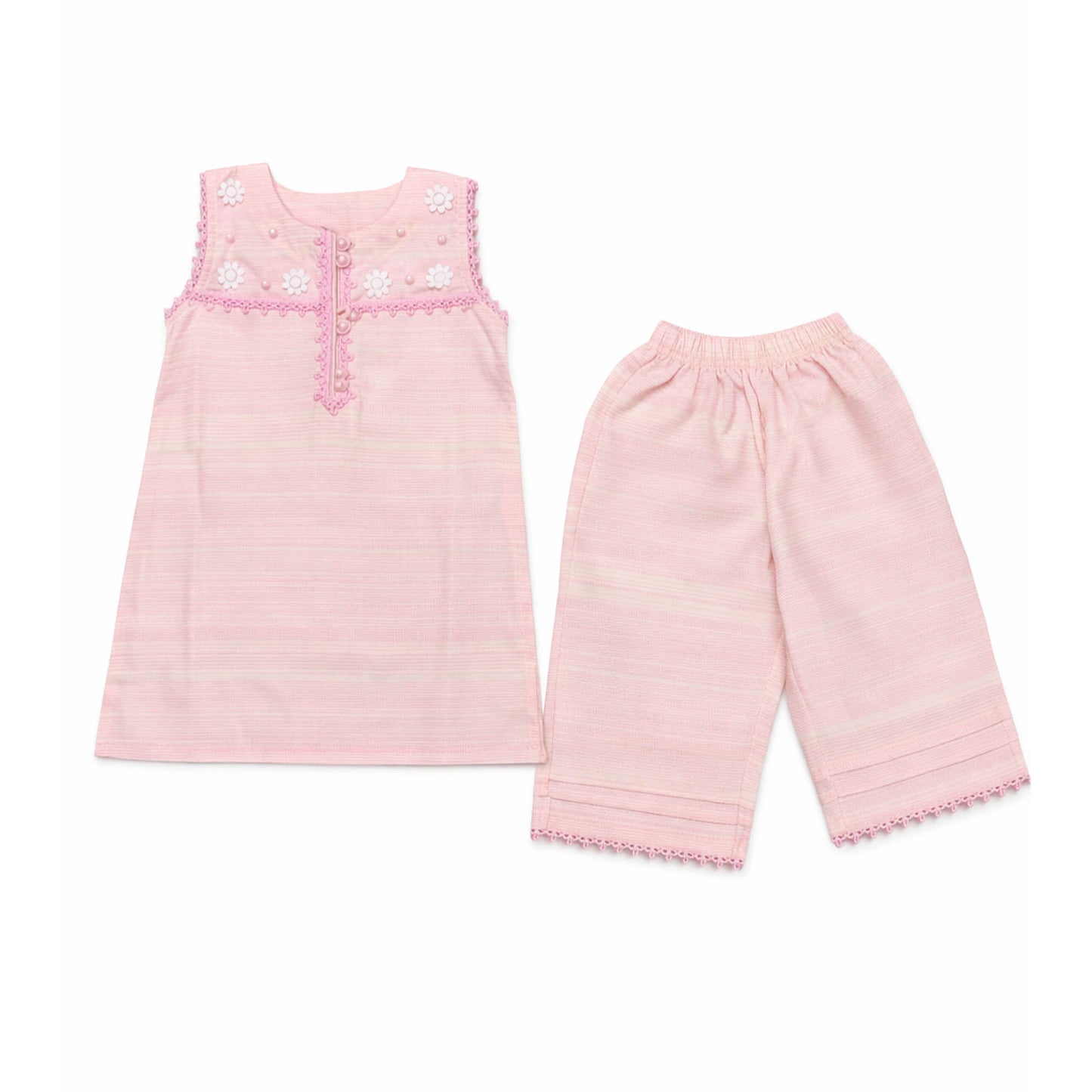 NewBorn  Co-ord Set – L-PINK