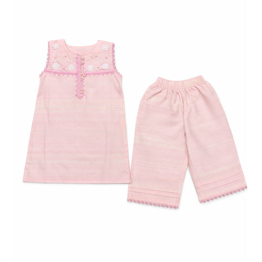 NewBorn  Co-ord Set – L-PINK