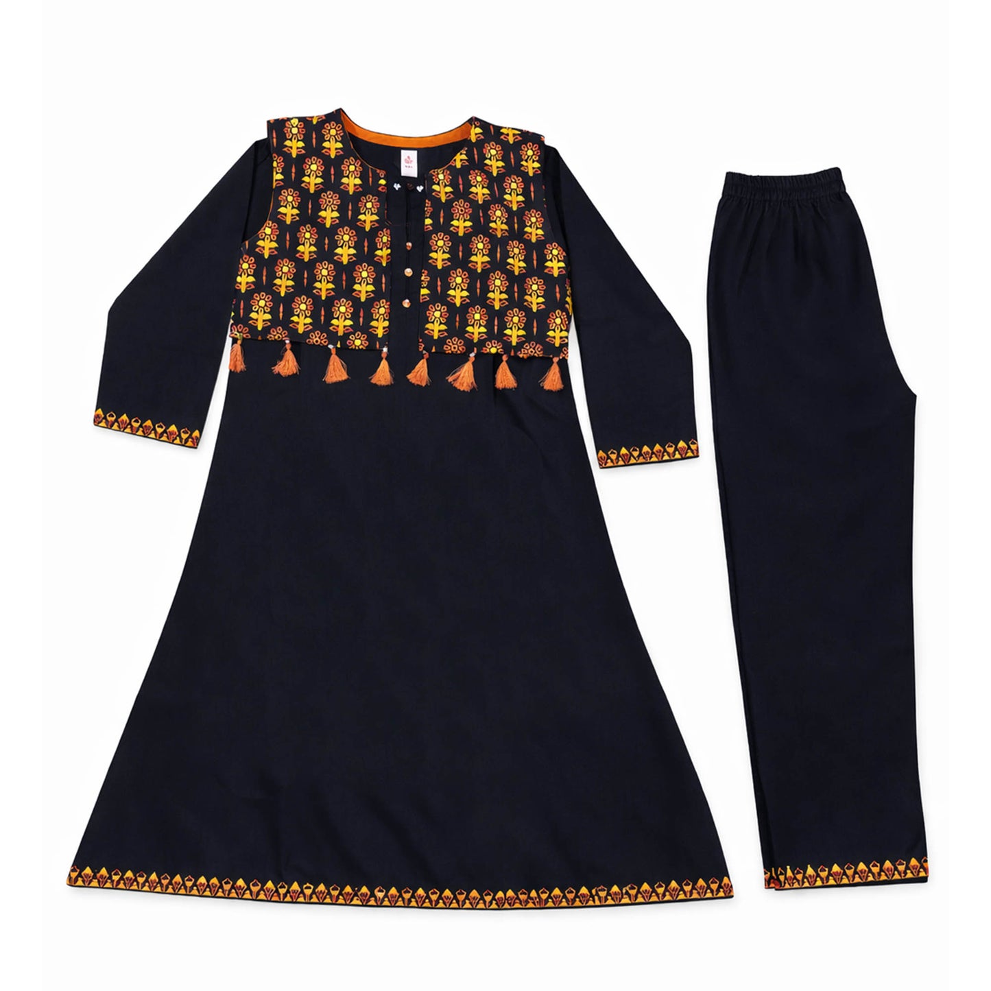 Girls Co-Ord Set - CHARCOAL GREY