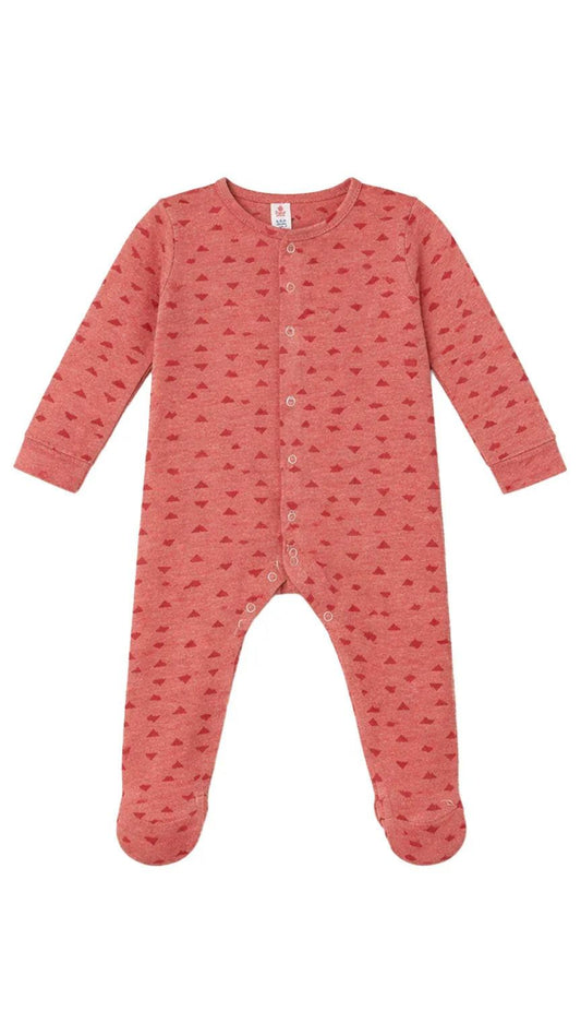 Newborn Romper One Peace - Coral Tree