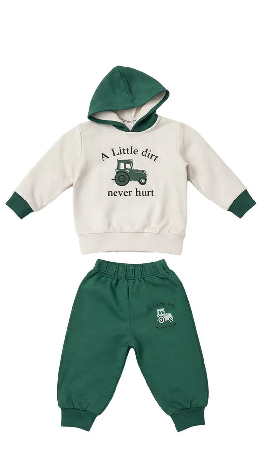 Boys Baba 2 piece Suit - Green