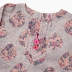 Girls Fancy Co-ord Set - Peach