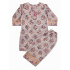 Girls Fancy Co-ord Set - Peach