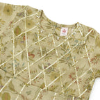 Girls Fancy Co-ord Set - Skin