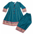 Girls Co-ord Set - D - Green