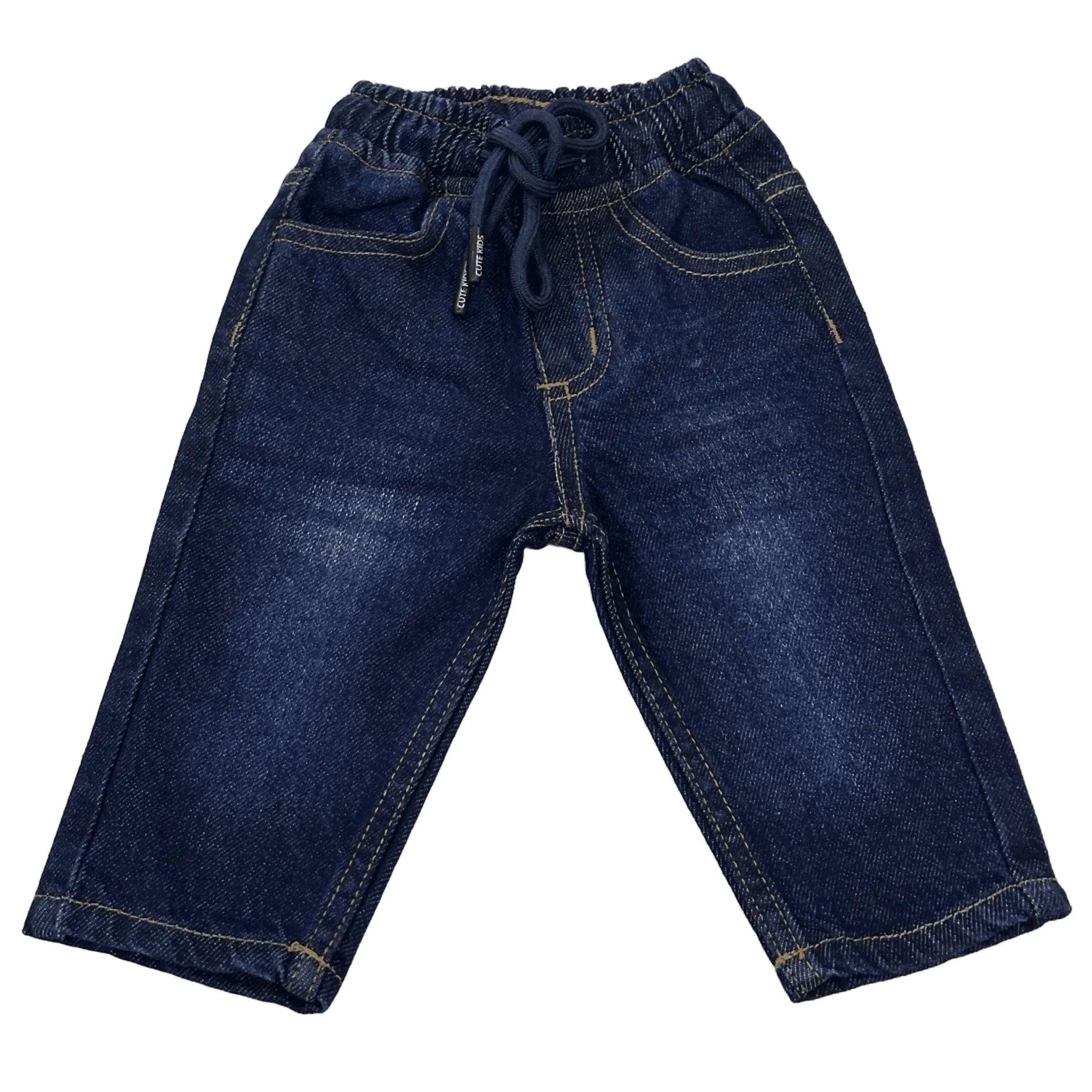 NewBorn Denim Pants - Dark Wash - Cute Kids