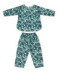 Girls co-ord Set in Green color