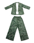 Girls co-ord Set in Green Color