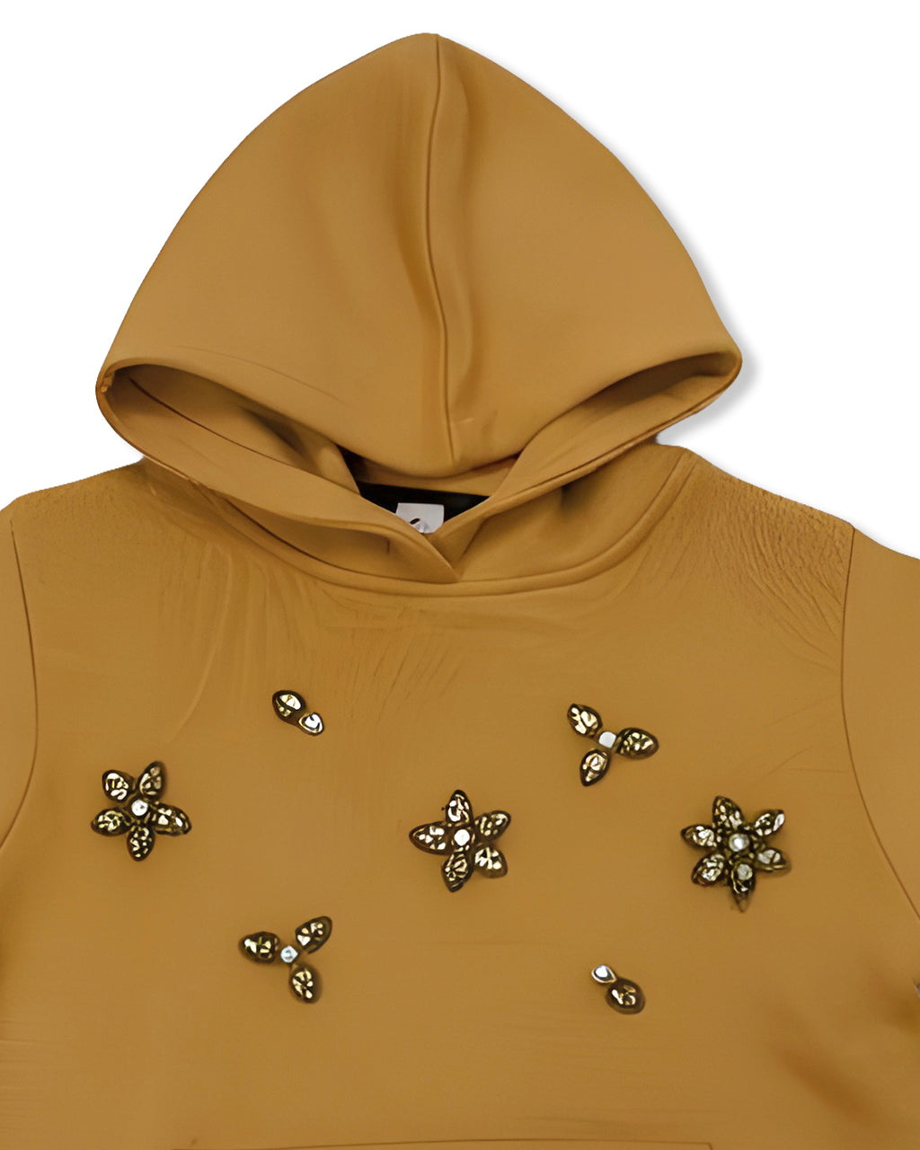 Girls Hoodie - Orange & Blue