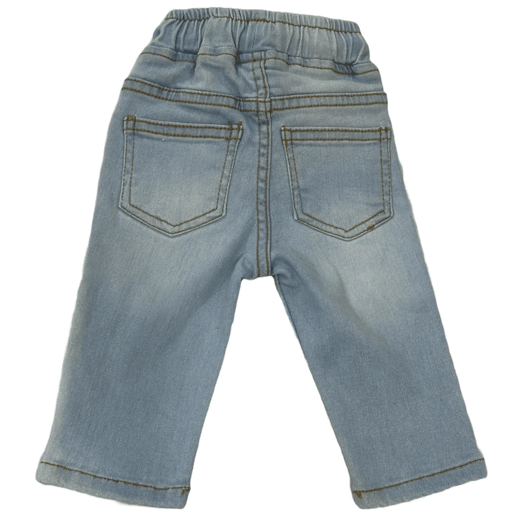 NewBorn Denim Pants - Light Wash - Cute Kids