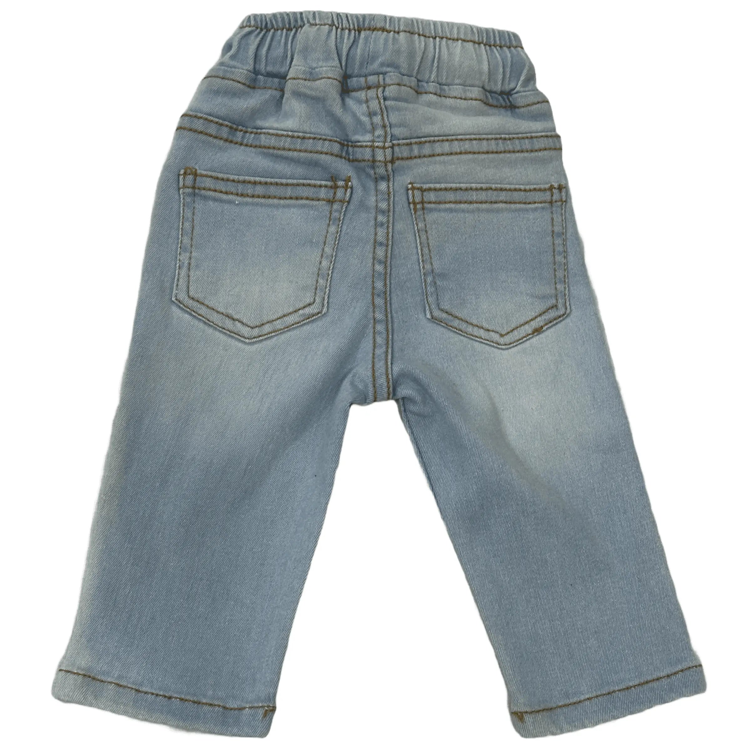 NewBorn Denim Pants - Light Wash - Cute Kids