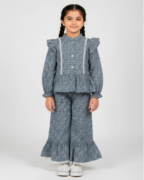 Girls Co-Ord Set - Blue